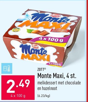 ALDI Monte Maxi, 4 st. aanbieding