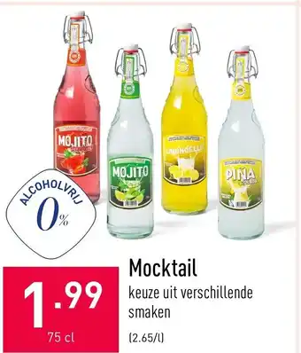 ALDI Mocktail 75cl aanbieding