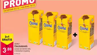 Chocolademelk 4 x 1 liter