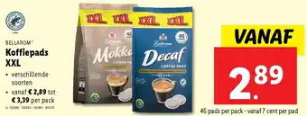 Lidl Koffiepads XXL aanbieding