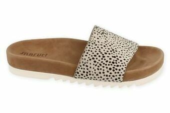 Berca Shoes Maruti Slipper Dames Ortho Voetbad - Beige aanbieding