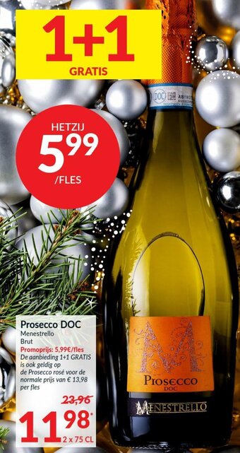 Prosecco DOC Menestrello Brut