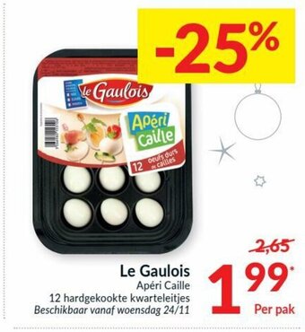 Intermarché Le Gaulois Aperi Caille aanbieding
