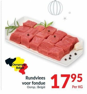 Intermarché Rundvlees voor fondue aanbieding