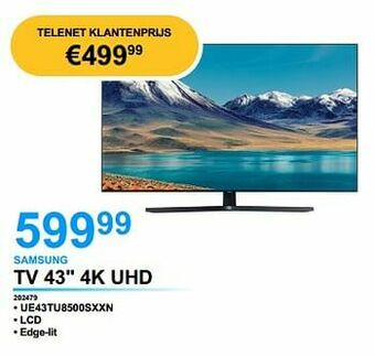 VCD Samsung tv 43 aanbieding