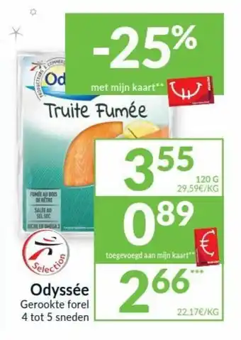 Intermarché Odyssee 120g aanbieding