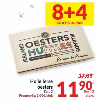 Intermarché Holle lerse oesters aanbieding