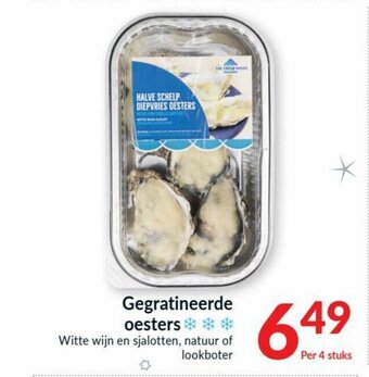 Intermarché Gegratineerde oesters aanbieding