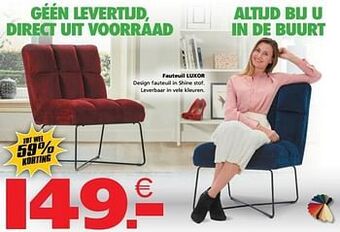 Fauteuil luxor