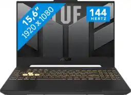 Coolblue ASUS TUF Gaming F15 FX507VV-LP301W Azerty aanbieding