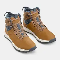 Decathlon Warme waterdichte wandelschoenen kinderen SH500 leer veters maat 35-38 aanbieding