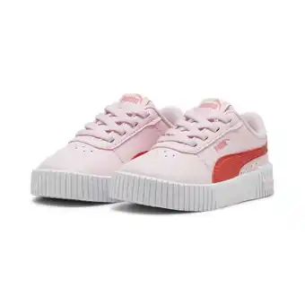 Decathlon Carina 2.0 AC sneakers voor baby’s PUMA Whisp Of Pink Active Red White aanbieding