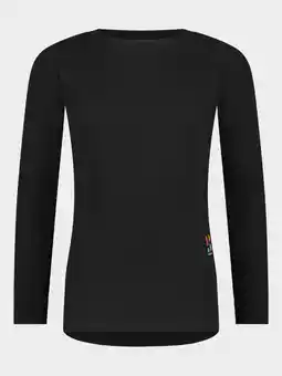 Decathlon Thermoshirt met lange mouwen Heren Pro Zwart aanbieding