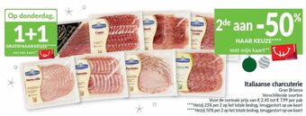 Intermarché Italiaanse charcuterie aanbieding