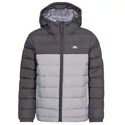 Decathlon Kinderen/Kinderen Oskar Gewatteerd Jasje (Koolstof) aanbieding