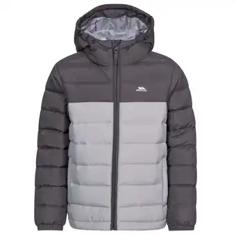 Decathlon Kinderen/Kinderen Oskar Gewatteerd Jasje (Koolstof) aanbieding