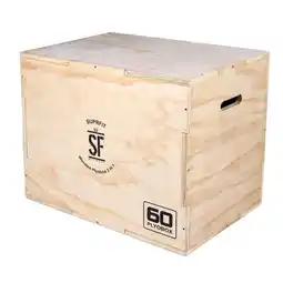 Decathlon Suprfit Baltrun Houten Plyobox 3 in 1 - Bruin aanbieding