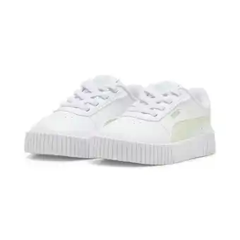 Decathlon Carina 2.0 AC sneakers voor baby’s PUMA White Green Illusion Pure aanbieding