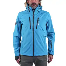 Decathlon Softshell jas met imitatiebont Peak Mountain Casada aanbieding