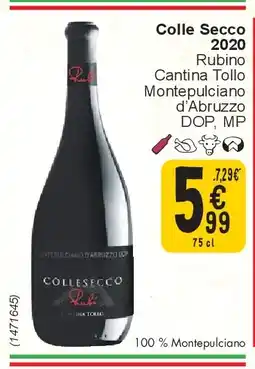Colle Secco 2020