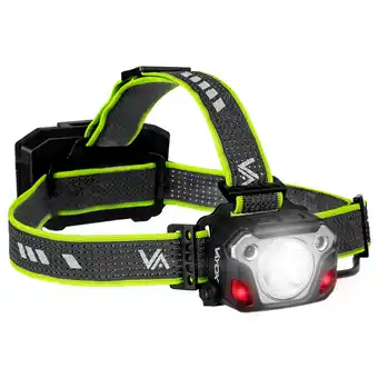 Decathlon Vayox VA0103 1200lm hoofdlamp, SST40 10W 6500K, oplaadbaar, USB-C aanbieding