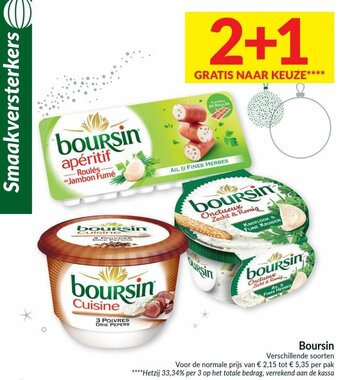 Intermarché Boursin aanbieding