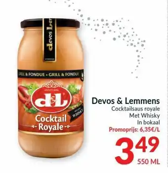 Intermarché Devos & Lemmens 550ml aanbieding