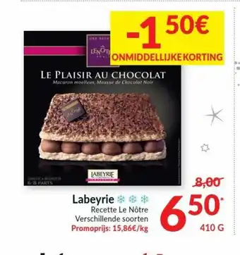 Intermarché Labeyrie Recette Le Notre 410g aanbieding