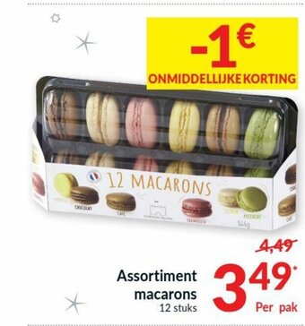 Intermarché Assortiment macarons aanbieding