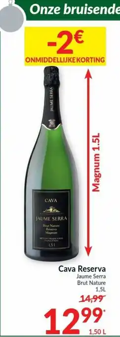 Intermarché Cava Reserva 1.5L aanbieding