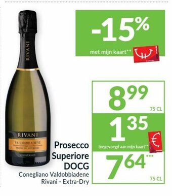 Intermarché Prosecco Superiore DOCG aanbieding
