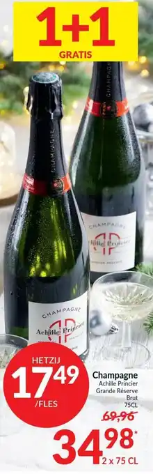 Intermarché Champagne Achille Princier aanbieding
