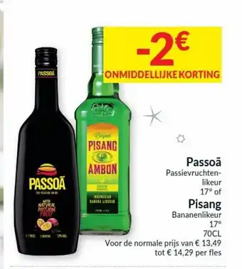 Intermarché Passoa Passievruchten-likeur aanbieding