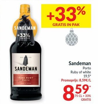 Intermarché Sandeman aanbieding