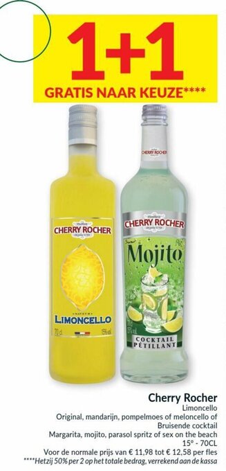 Intermarché Cherry Rocher Limoncello aanbieding