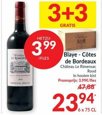 Intermarché Blaye - Cotes de Bordeaux aanbieding