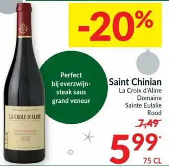 Intermarché Saint Chinian La Croix d'Aline aanbieding
