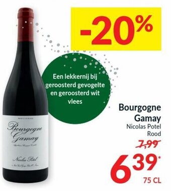 Intermarché Bourgogne Gamay aanbieding