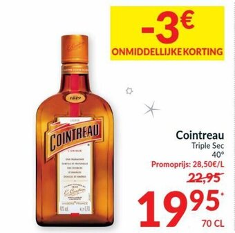 Intermarché Cointreau Triple Sec aanbieding