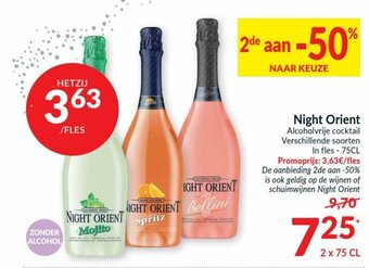 Intermarché Night Orient aanbieding