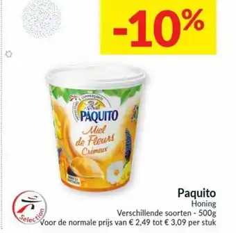 Intermarché Paquito Honing 500g aanbieding