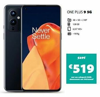 Base One plus 9 5g aanbieding