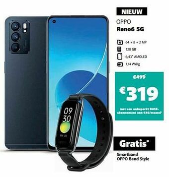 Base Oppo reno6 5g aanbieding