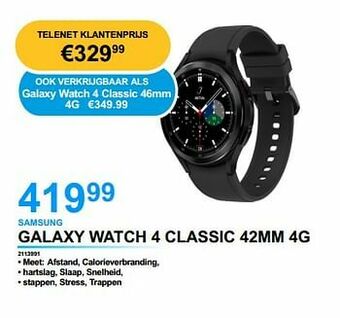 Samsung galaxy watch 4 classic 42mm 4g