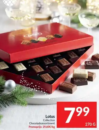 Intermarché Lotus Collection Chocoladeassortiment 270g aanbieding
