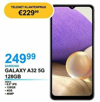 Samsung galaxy a32 5g 128gb