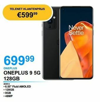 Derco Systems Oneplus oneplus 9 5g 128gb aanbieding