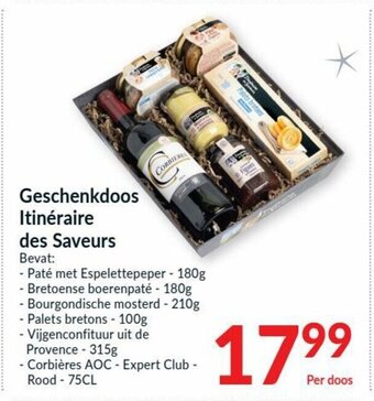 Intermarché Geschenkdoos Itineraire des Saveurs aanbieding