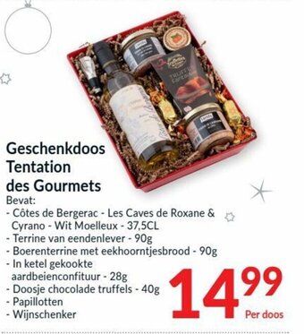 Intermarché Geschenkdoos Tentation des Gourmets aanbieding