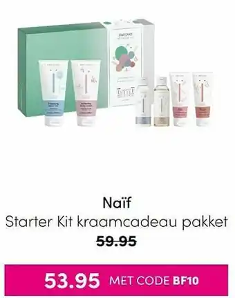 Naïf starter kit kraamcadeau pakket